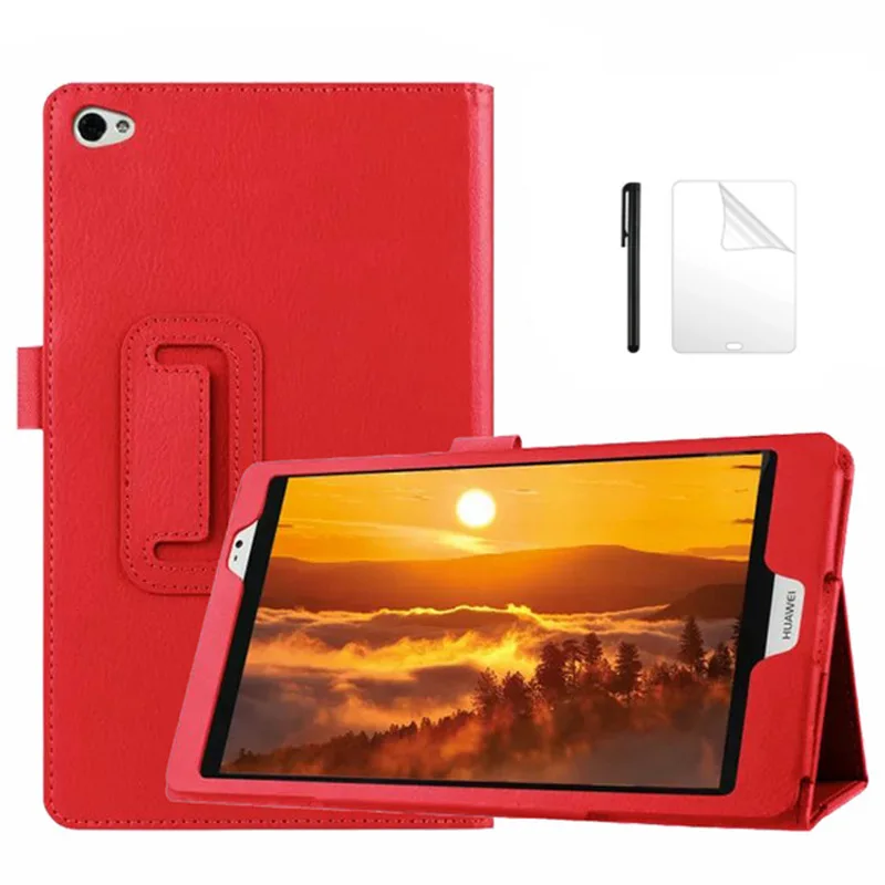 

Slim flip Folding stand PU leather case For Huawei MediaPad M2 M2-801W M2-803L 8.0 inch Funda cover For Huawei m2 M2 8.0 case