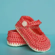 Вязанные крючком пинетки-детские пинетки-обувь для маленьких девочек