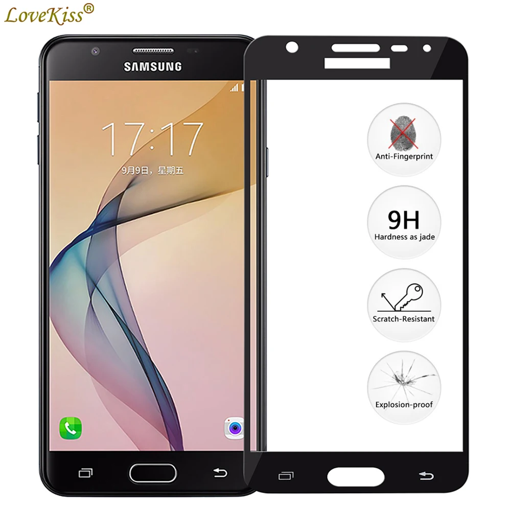 J5Prime 3D изогнутое покрытие для samsung Galaxy J5 Prime On5 G570 G570F защита экрана закаленное стекло полное покрытие пленка чехол