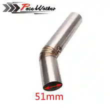 GSXR 600 GSXR600 K6 motorcycle exhaust conecter middle pipe for suzuki GSXR600 K6