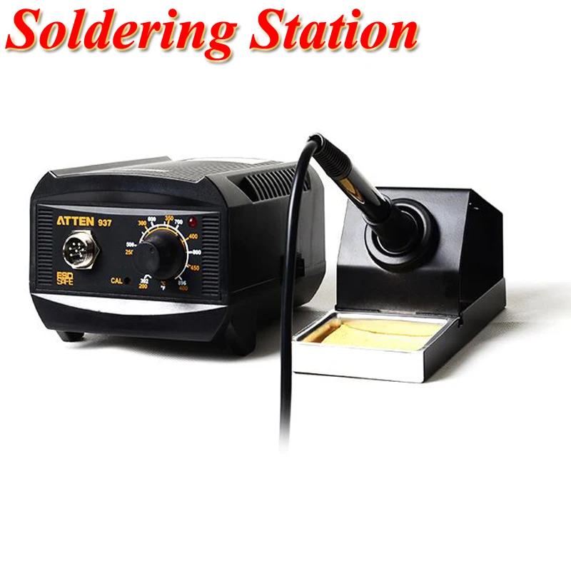 

Soldering Station 50W Anti-static Constant Temperature Soldering Station Electric Soldering Iron Constant Temperature AT937