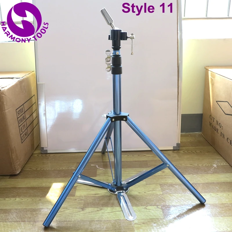1pcs LF 1071 Blue Pedal Aluminum Alloy Tripod Stand for Display