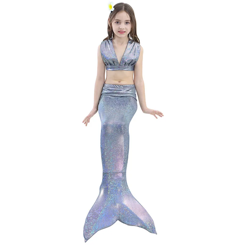 mermaid tails swimwear grey DH14-3
