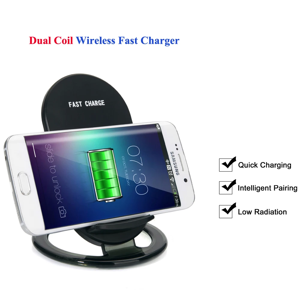2Detachable Wireless Charger Riggler Phone Stand Base 