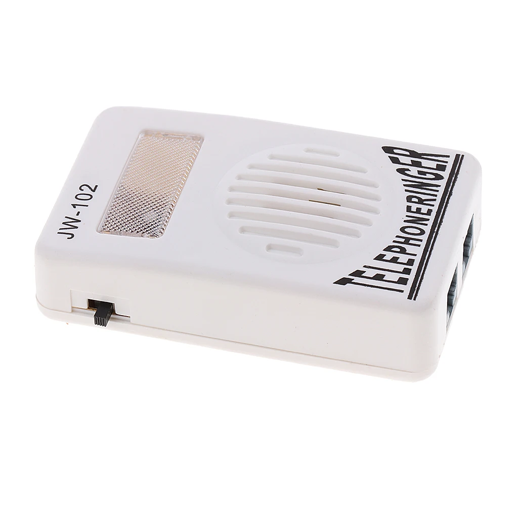 6P2C Home Office Telephone Landline Ring Amplifier Amplified Ringer Loud Amp Portable Design Network Signal amplifier