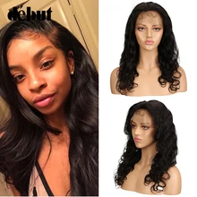 Debut hair 360 Lace Frontal Wig Pre Plucked With Baby Hair 10″-24″ Body Wave Natural Color Brazilian Remy human Hair Wigs