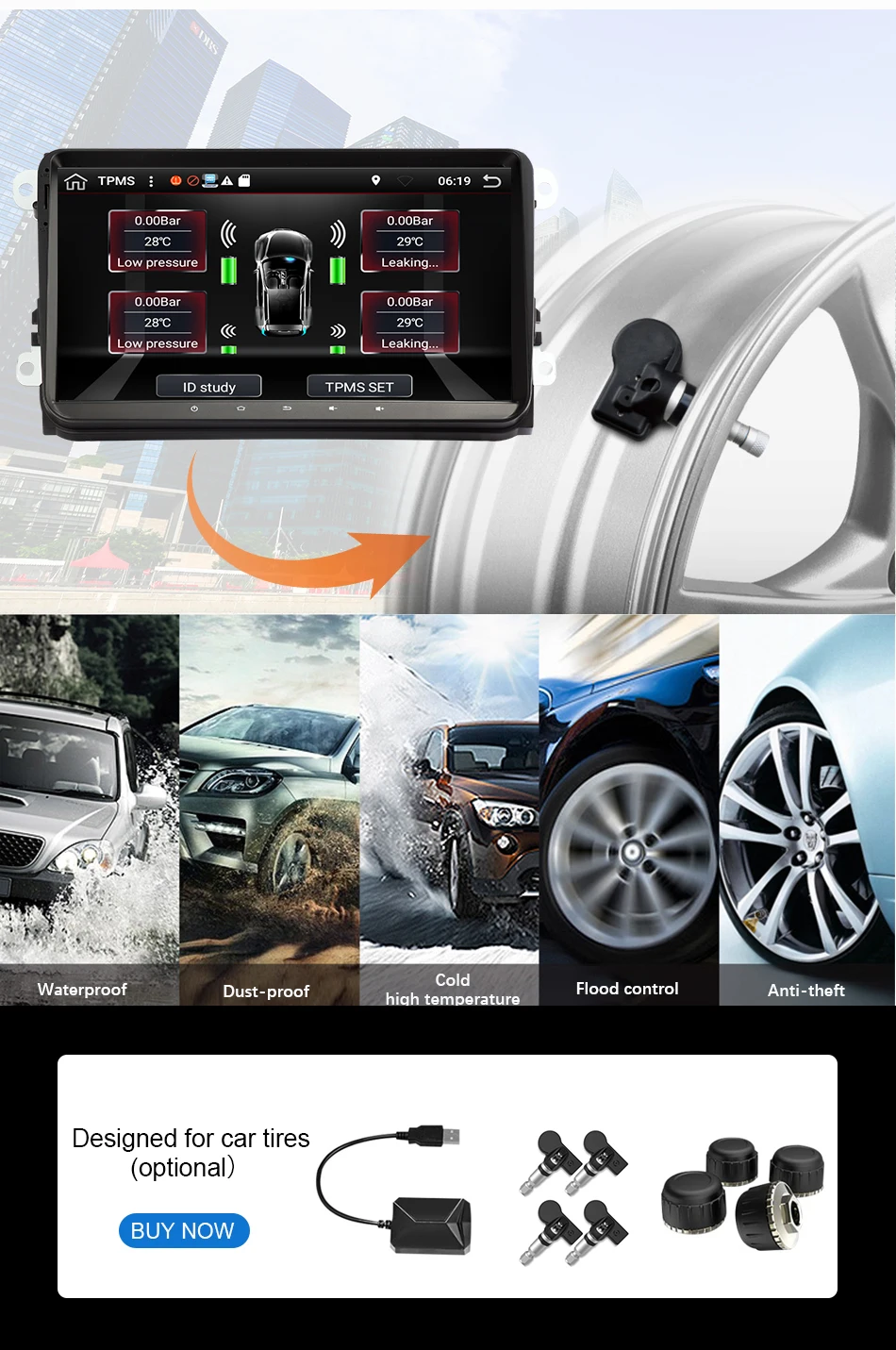 Eunavi 2 Din 9 ''Android 9,0 4G ram автомобильное радио стерео gps Navi для VW Passat B6 CC Polo GOLF 5 6 Touran Jetta Tiguan Magotan Seat