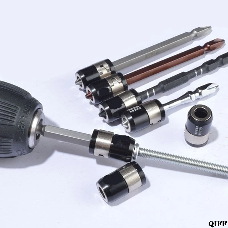 

Drop Ship&Wholesale Magnetic Ring 1/4" 6.35mm Metal Strong Magnetizer Screw Electric Phillips Screwdriver Bits MAY28