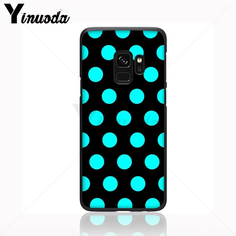 Red Black Gold Polka dots Dot