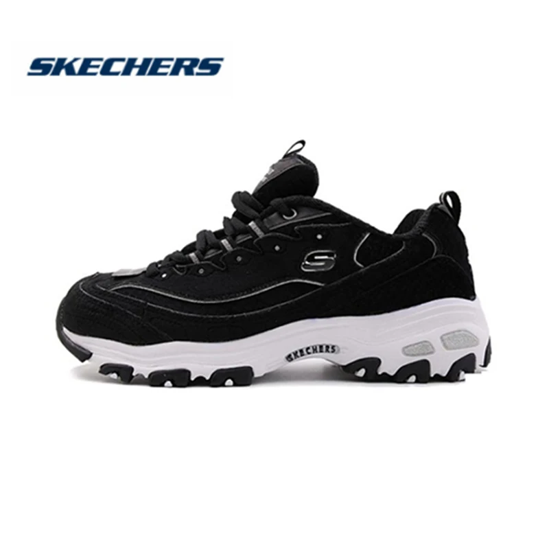 Radioactief doden Bekwaamheid Skechers Shoes Women D'lites Casual Shoes Comfortable Breathable Platform  Shoes For Women Lace Up Thick Heel Shoes 11917-bkw - Flats - AliExpress