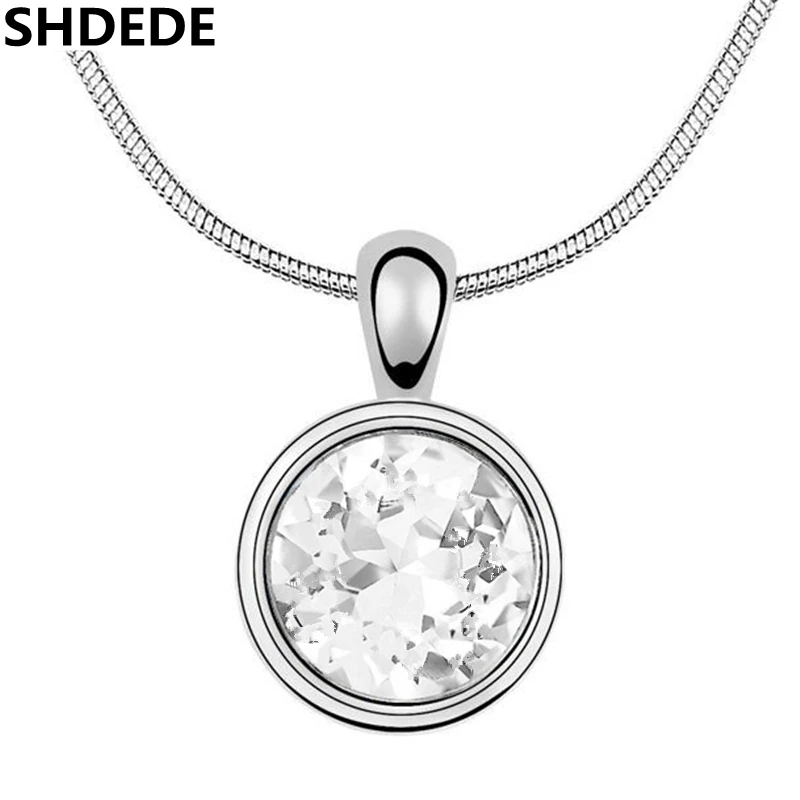 Женское Ожерелье с кристаллами Swarovski SHDEDE модное ювелирное изделие трендовая