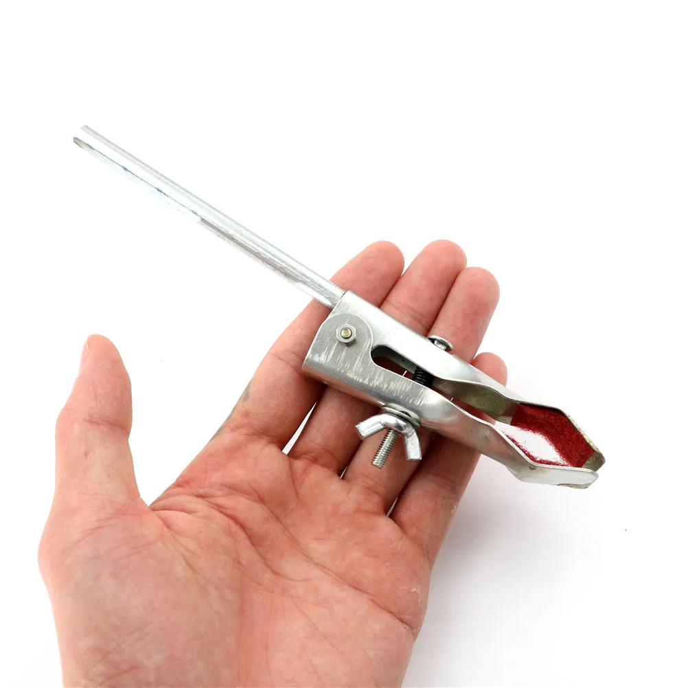 

Long handle Flask Clamp Laboratory metal Holder Lab Stan Condenser Universal Coating process flask Clip