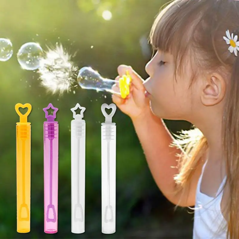 Empty Bubble Soap Bottle Tube Kids Baby Outdoor Tube Blowing Fun Toys
