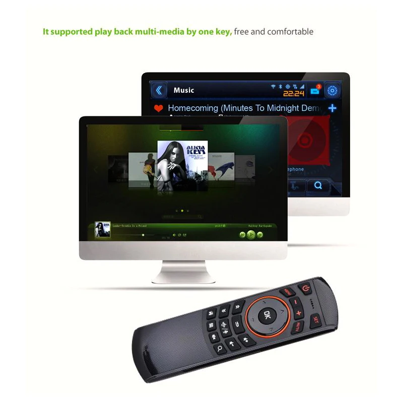 Everycom Projector Accessory X6 Adroid Remote Multi-fuctional Handle 2.4Ghzi wireless Keyboard For