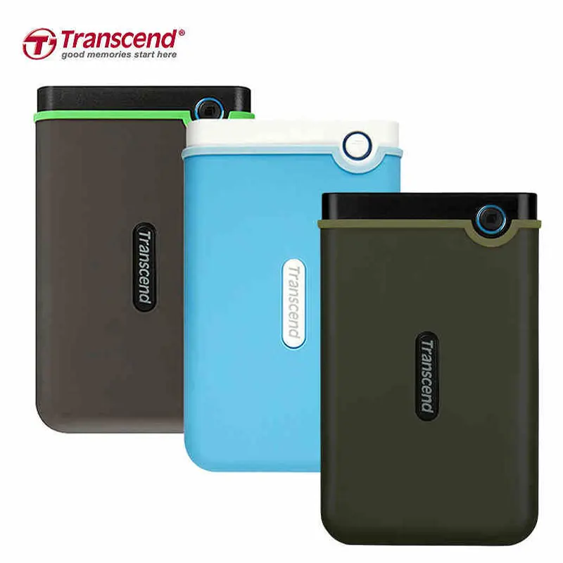 Transcend 2TB StoreJet M3 Military Drop Tested USB 3.0 External Hard Drive High Speed 2.5\