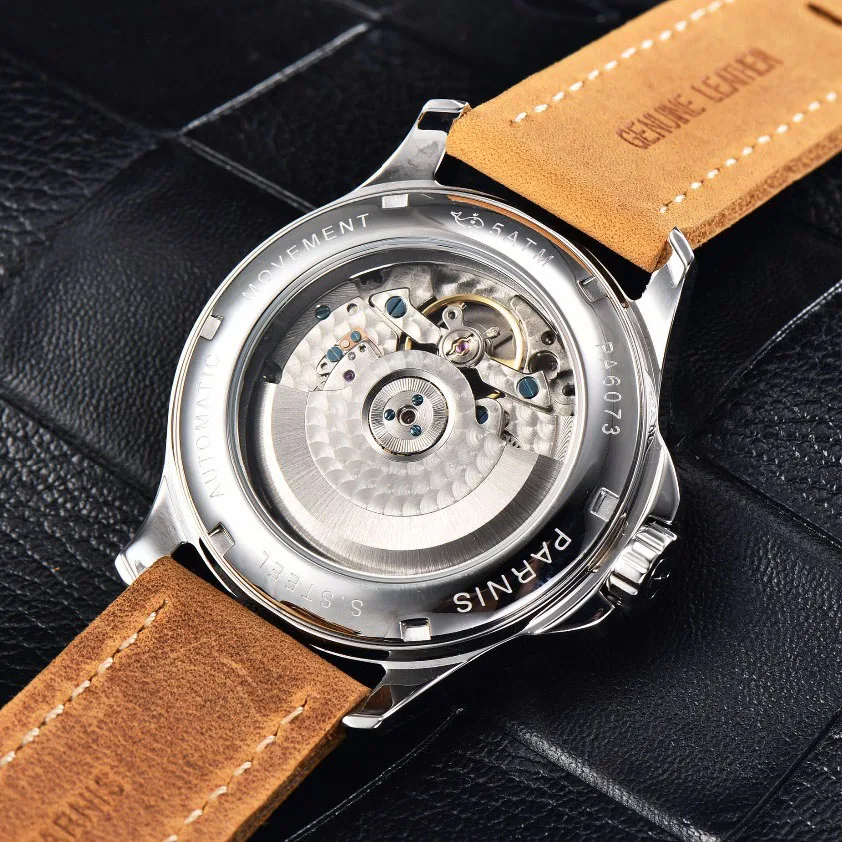2017-Automatic-Watch-Men-Parnis-43mm-Mechanical-Wrist-Watch-Power-Reserve-Auto-Date (4)