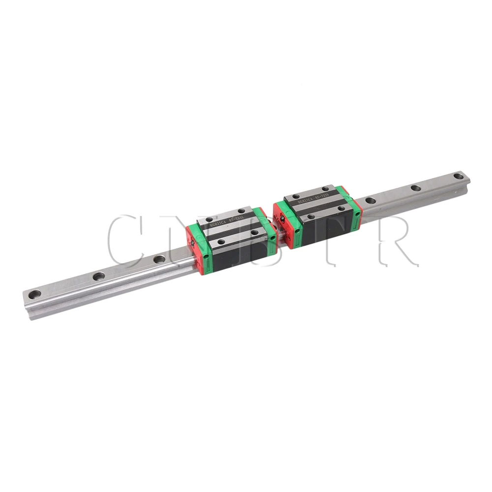 

CNBTR HGH25CA Bearing Steel Linear Guide Rail Sliding Block Carriage & HG25 Linear Guide Rail Sliding Rail Slider Guideway Set