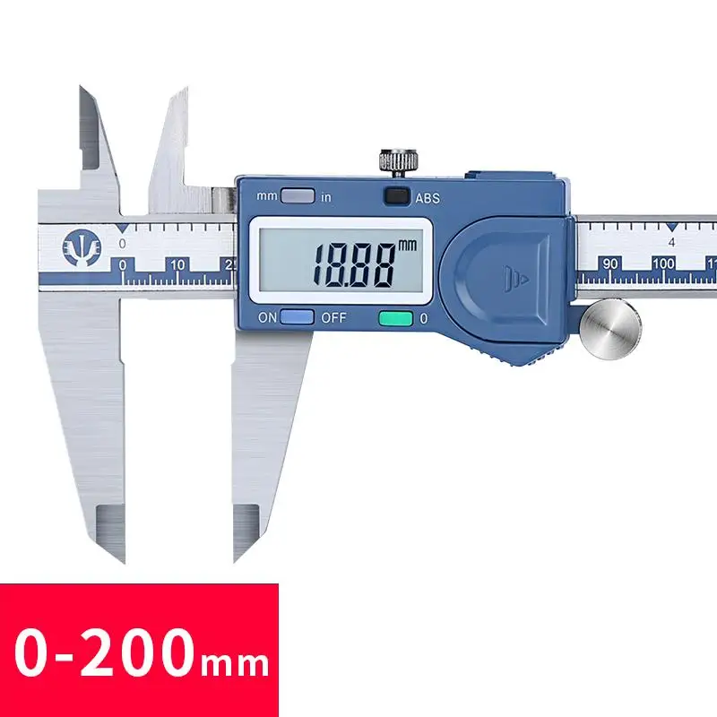 Высокоточный электронный штангенциркуль 0-150-200-300 мм масляный суппорт для синтек промышленной серии дисплей суппорт Линейка - Цвет: Yellow