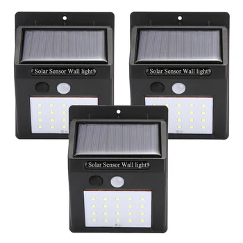 

20 30 40 LEDs Solar Light Power Energy Solaire Lamba Garden Lamp with PIR Motion Sensor Solar Light Street Yard Path Wall Lights