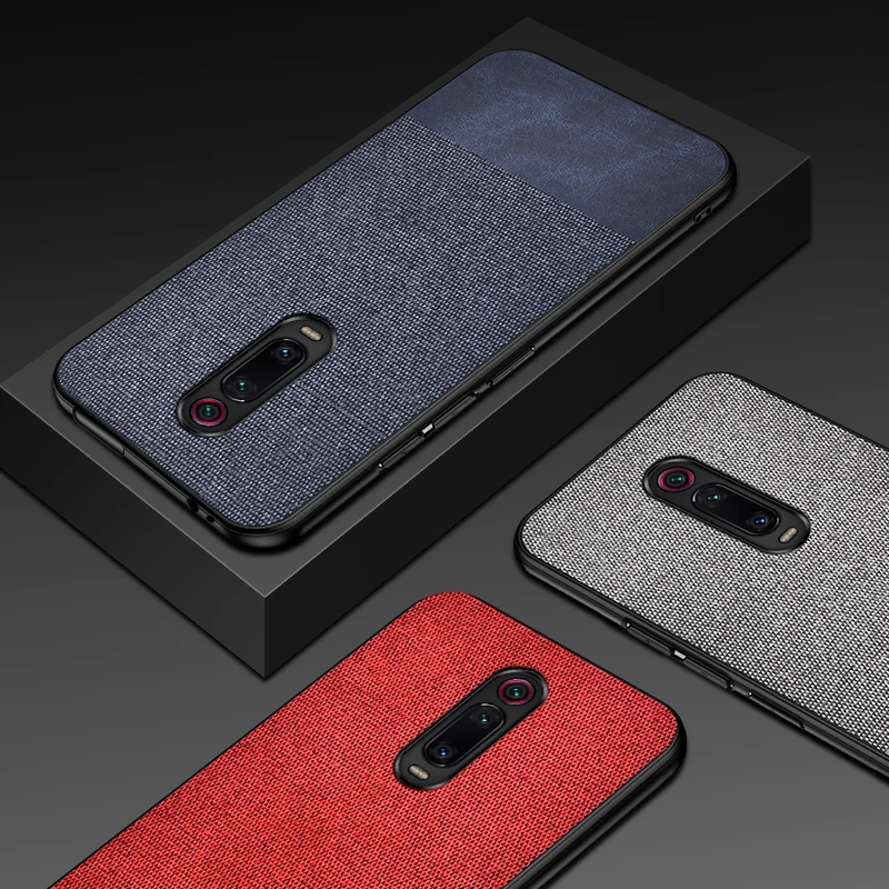 Роскошный тканевый чехол для Xiao mi Red mi K20 Pro Чехол кожаный мягкий твердый чехол из ТПУ для Red mi K20 Pro mi 9T Pro mi 9T mi 9 SE чехол