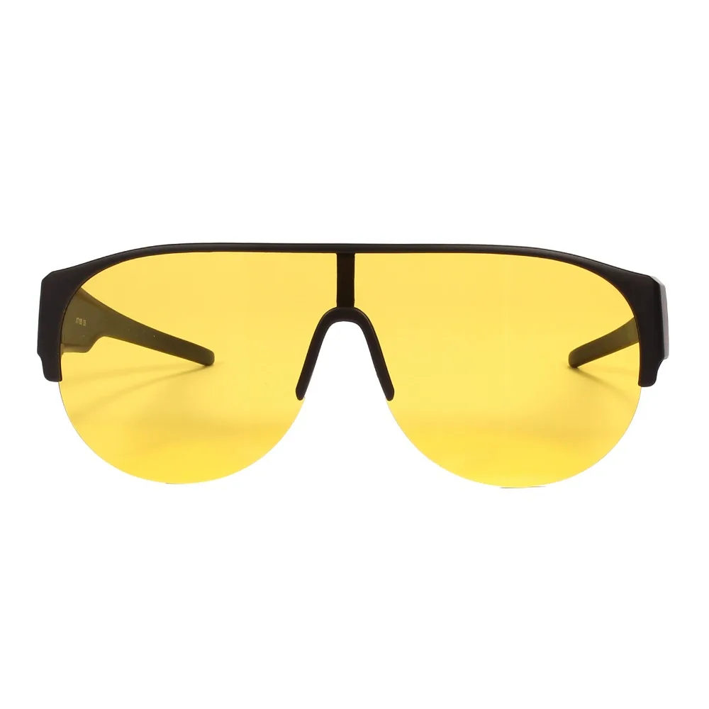 Agstum поляризационные солнцезащитные очки без оправы для ночного видения, подходят для ночного вождения, спортивные очки
