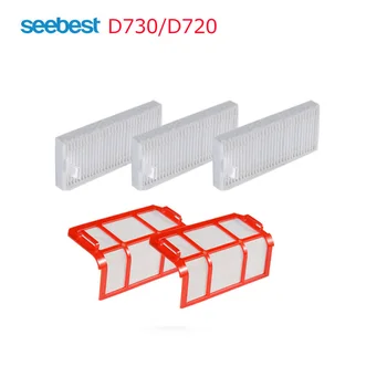 

Primary Filter*2+Filters*3 for Seebest D730 Seebest D720 Robot Vacuum Cleaner replacement Spare Parts