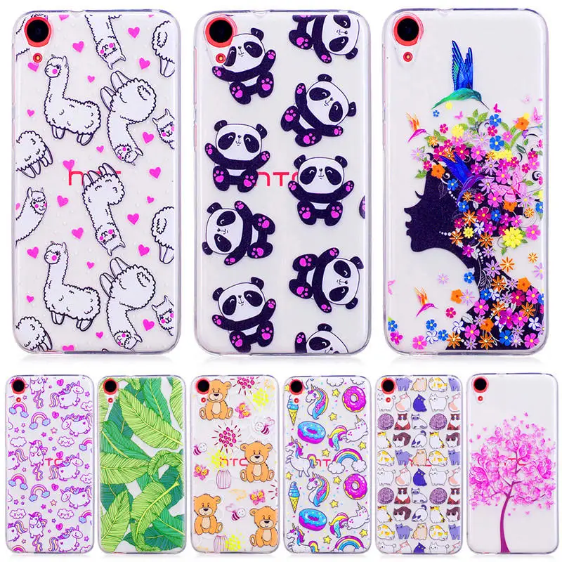 

For HTC Desire 820 D820 D820U D820T Case Transparent Anime Silicone TPU Skin Soft Back Cover Case for HTC Desire 820 820G D820