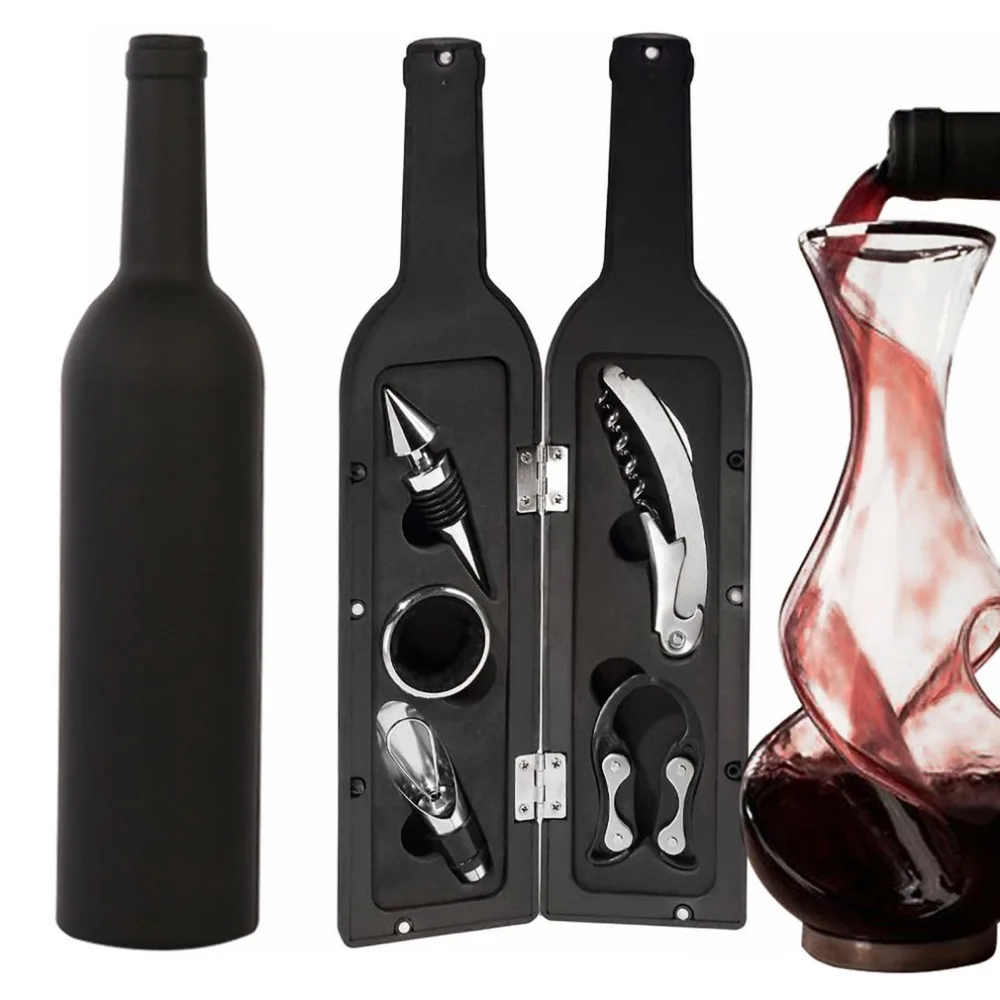 5 Piece/set Red Wine Accessory Set Bar Tools Bar Kit Charms Barware