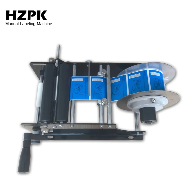 HZPK бесплатная доставка портативная компактная наклейка Этикетировочная машина