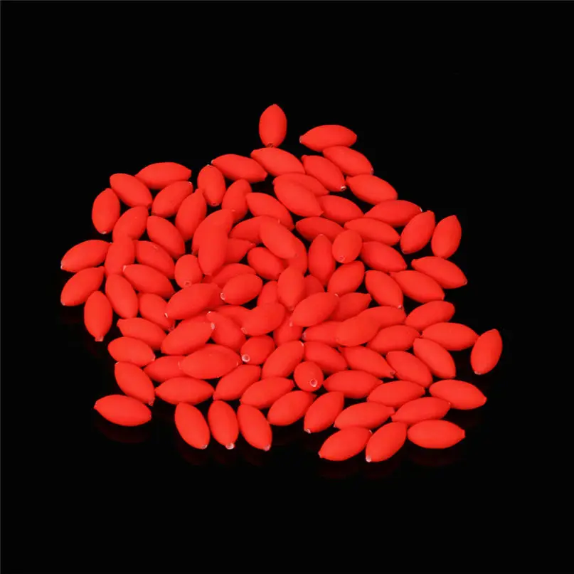 100pcs Fishing Float Space Beans Anti Collision Fishing Gear Accessories Sea Fishing Plastic Sinker Fishing Line Tackle #2M08 (6)
