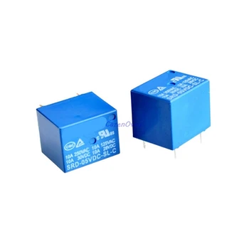 

5pcs/lot Relay SRD-03 05 09 06 24 12VDC-SL-C 5PINS 3V 5V 9V 6V 24V 12V High-quality