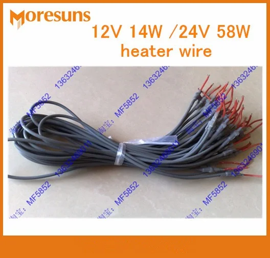 Fast Free Ship 10pcs High temperature resistant heat wire/silicone