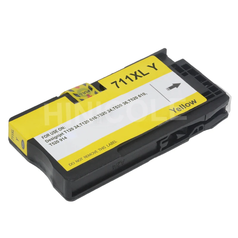 Чернильный картридж HINICOLE 711 для HP711 HP XL Designjet T120 T520 24 in ePrinter картриджи принтера 711XL