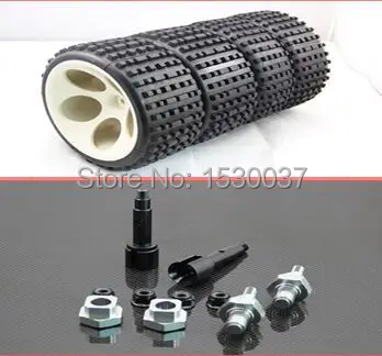 

Modified FG tyres x 4pcs/set (adapter& tires) for 1/5 scale GTB Baja 5b/ss RC CAR PARTS