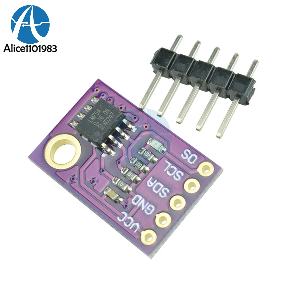 LM75A Temperature Sensor High Speed I2C IIC Interface Development Board
