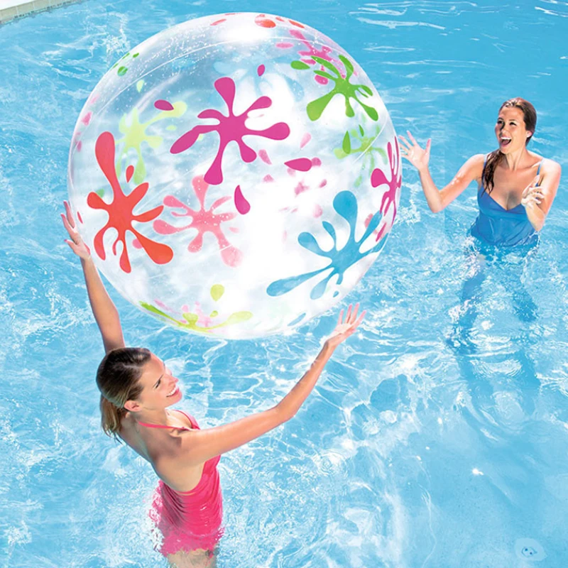 34 ''гигантский надувной пляжный мяч для взрослых и детей водные шары открытый вечерние детские игрушки бассейн водные игры игрушки для