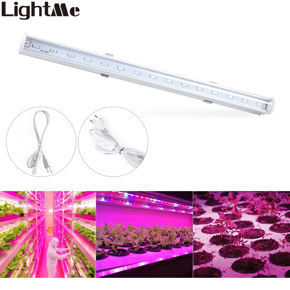 

Original Strip Tube Plant LED Grow Light For Aquarium Greenhouse Hydroponics Indoor Vegetable Flower Seeding 25W 5PCS/Set