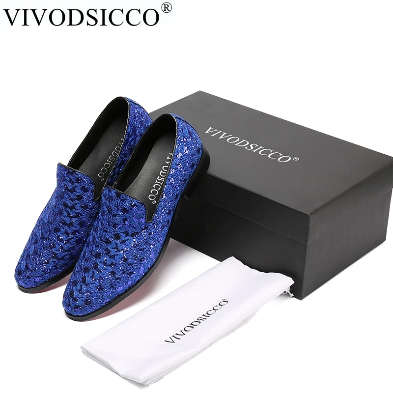 VIVODSICCO/Мужские модельные лоферы из натуральной кожи, модная обувь с низким верхом и мягкой подошвой, повседневные лоферы на плоской подошве, Мужская обувь для вождения, Тапочки
