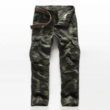men’s camouflage cargo Casual Pants 4 colors brand clothing cotton pant men militar trousers military army pants