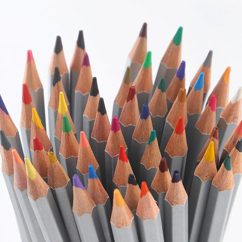Non-toxic colored pencils profesional set Lead-free 24364872 color pencil For kids Drawing Painting fine Colour Coloring book (13)