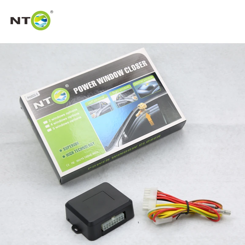 

NTO Universal Car Power Window Roll Up Closer for 2 Doors Remotely Close Windows