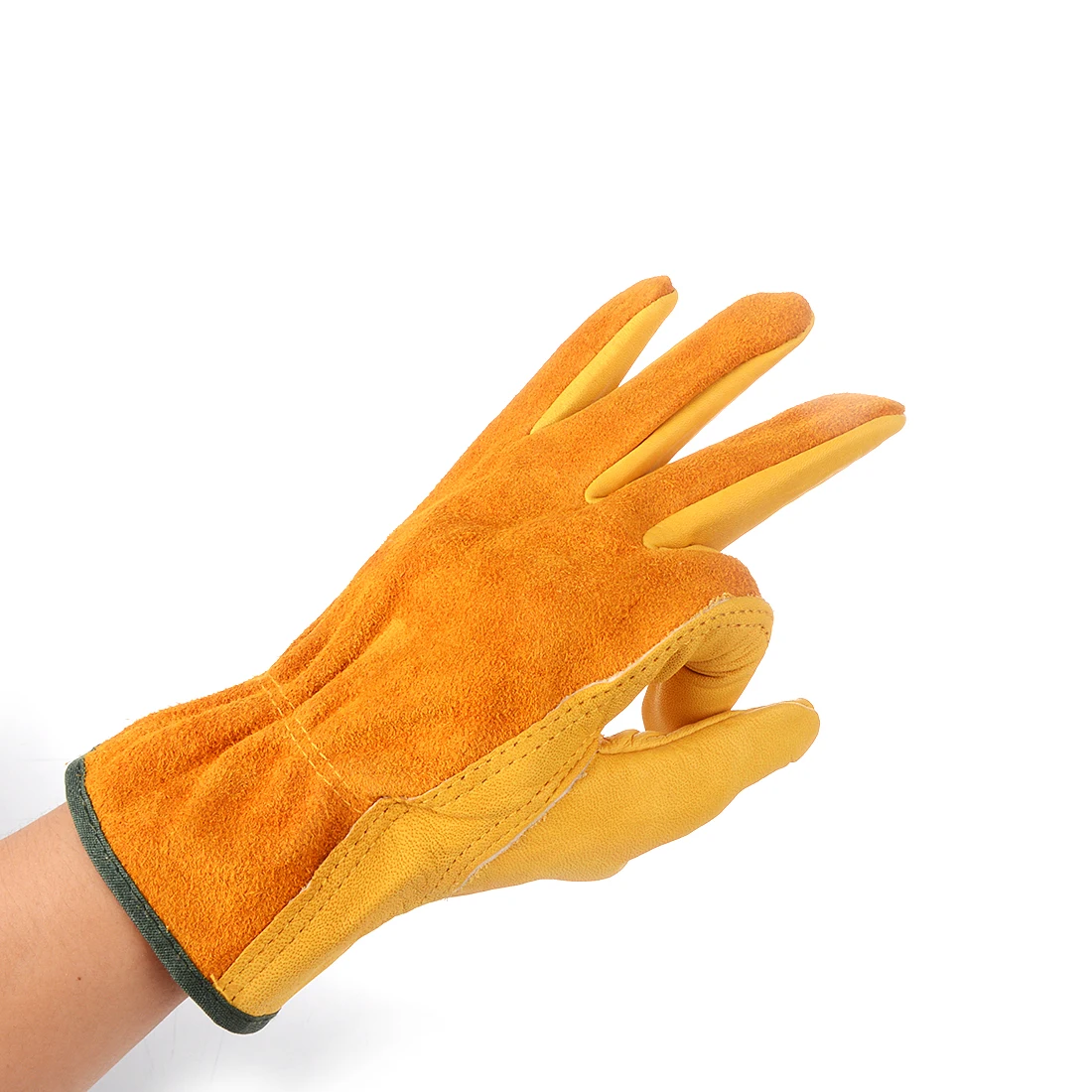 

Slip Welding Working Gloves Safety Garden Sports MOTO Gloves Welding Blacket New Work Gloves Cowhide Leather Men Wear-resistant