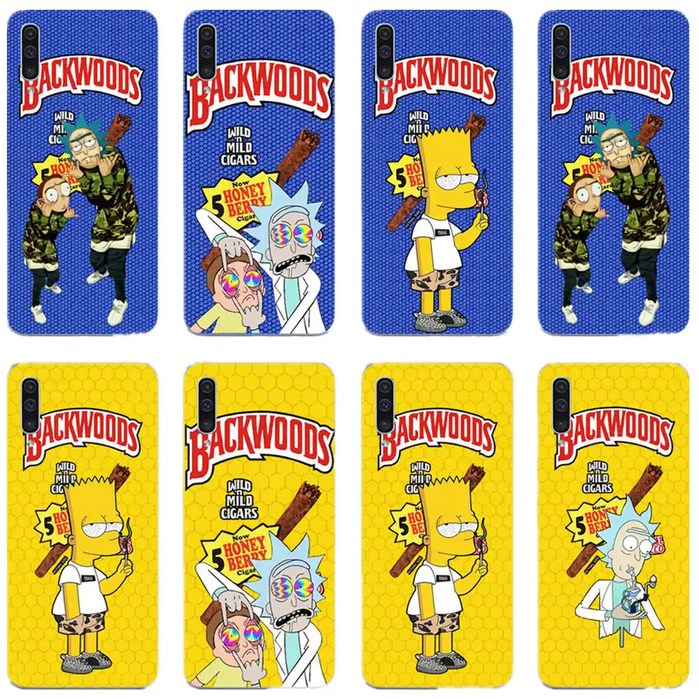 Rick And Morty Backwoods Soft Silicone Tpu Phone Cover Case For