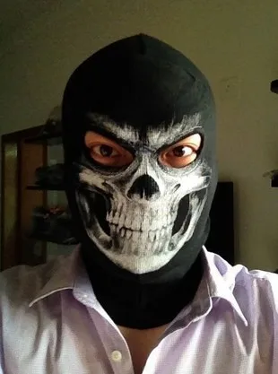 

(Fast shipping) NEWest Balaclava Hood Full Face Masks For Ghosts Skull Bike Skiing Hood Ski Mask
