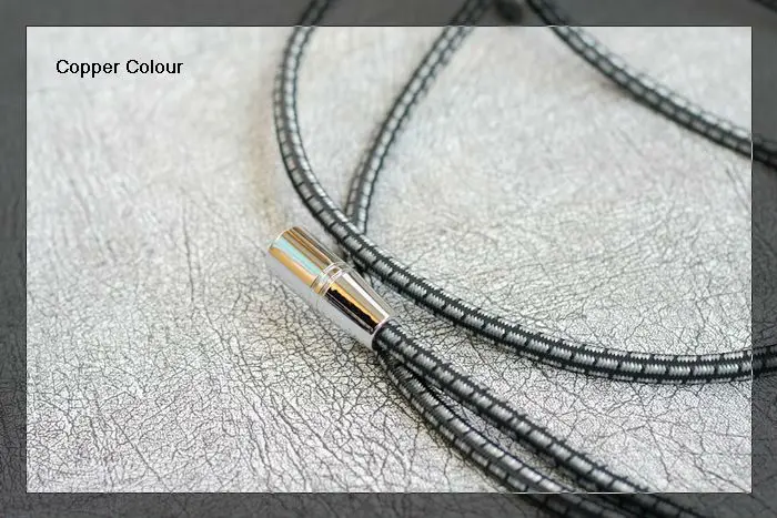 Free shipping pair Copper Colour Moon HiFi Professional OCC Balance Signal Cable