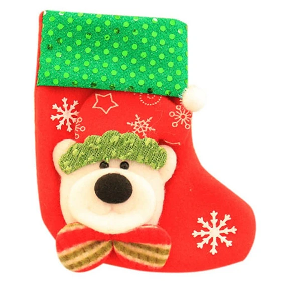 SDFC Christmas socks Christmas socks tree pendant Christmas decorations