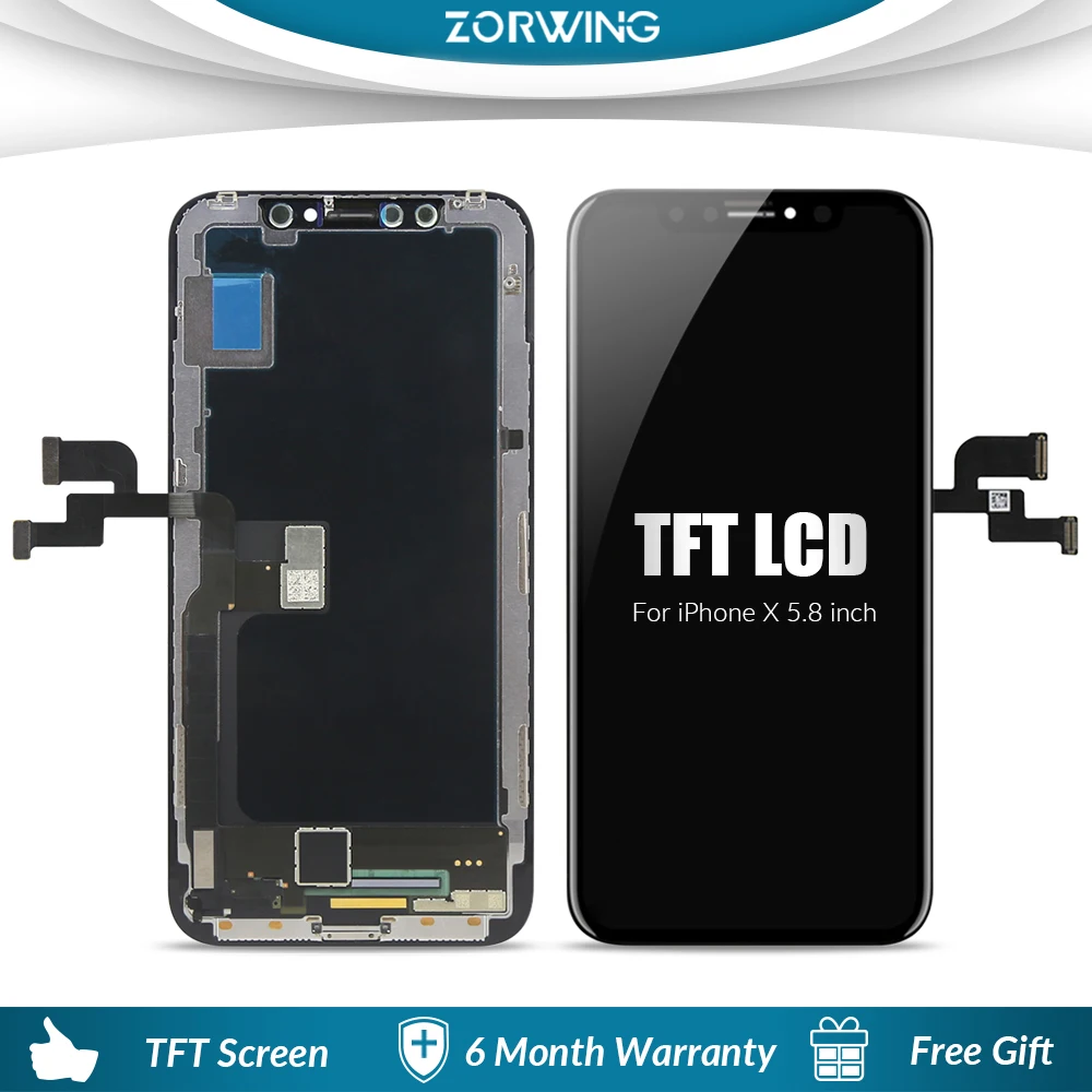 AAA Quality 5.8 inch TFT Screen For iPhone X LCD Display
