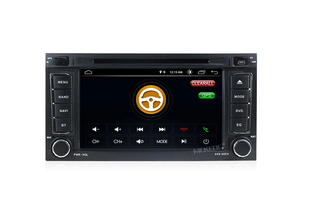 Discount 1024X600 Android 8.1 CAR DVD GPS For VW Volkswagen Touareg T5 Transporter Multivan dvd player navigation radio Microphone gift 6