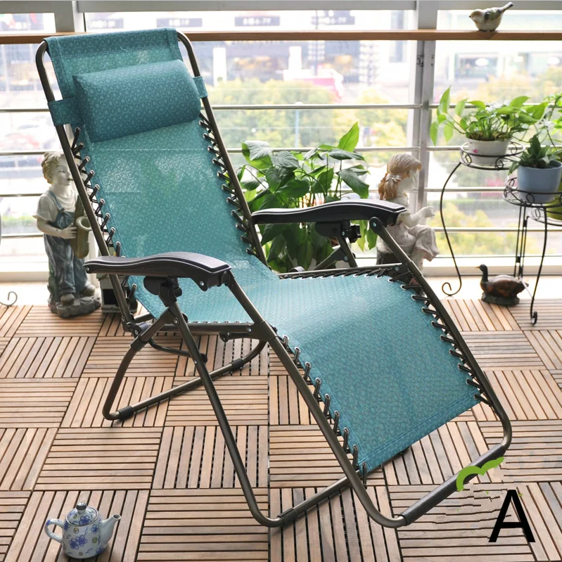 Высокое качество шезлонг кемпинг, складной шезлонг кровать Регулируемый дышащий балкон мебель портативный стул для отдыха