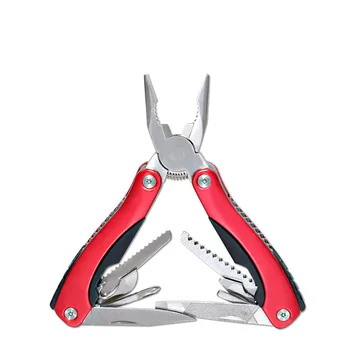 

6 Colors EDC Outdoor Multitool Pliser Serrated Knife Jaw Hand Tools+Knife Multitool+Screwdriver+Pliers Knife Set Survival Gear